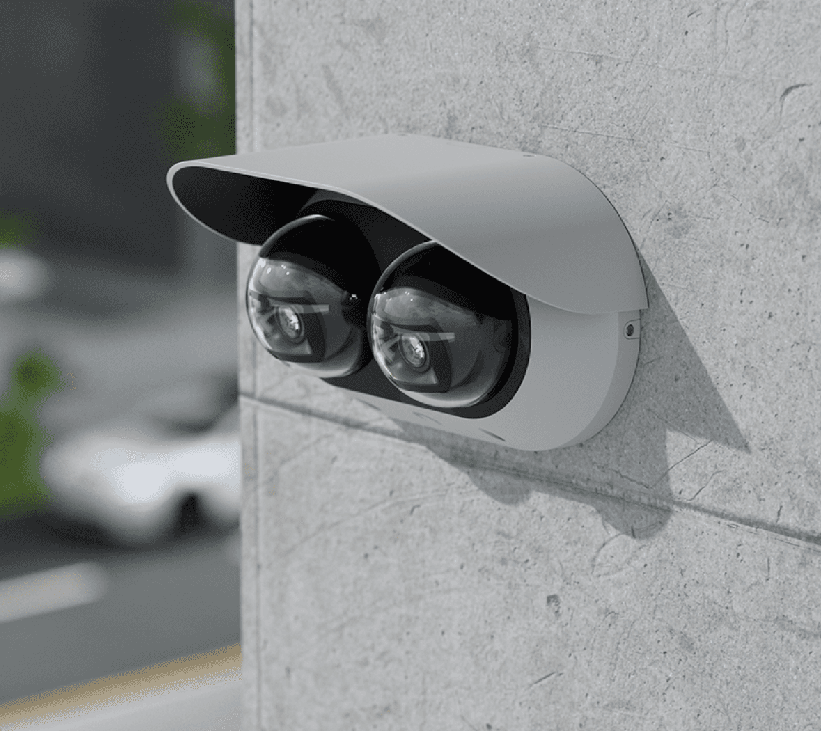 AI Multi Sensor 2 Camera Weather Shield