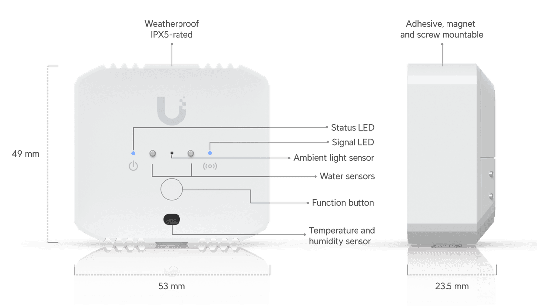 UniFi Environmental Sensor Tech Specs unifi-environmental-sensor-tech-specs