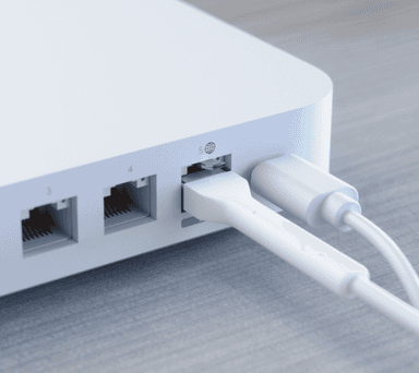 UniFi Cloud Gateway Ultra Konsol Perspektif