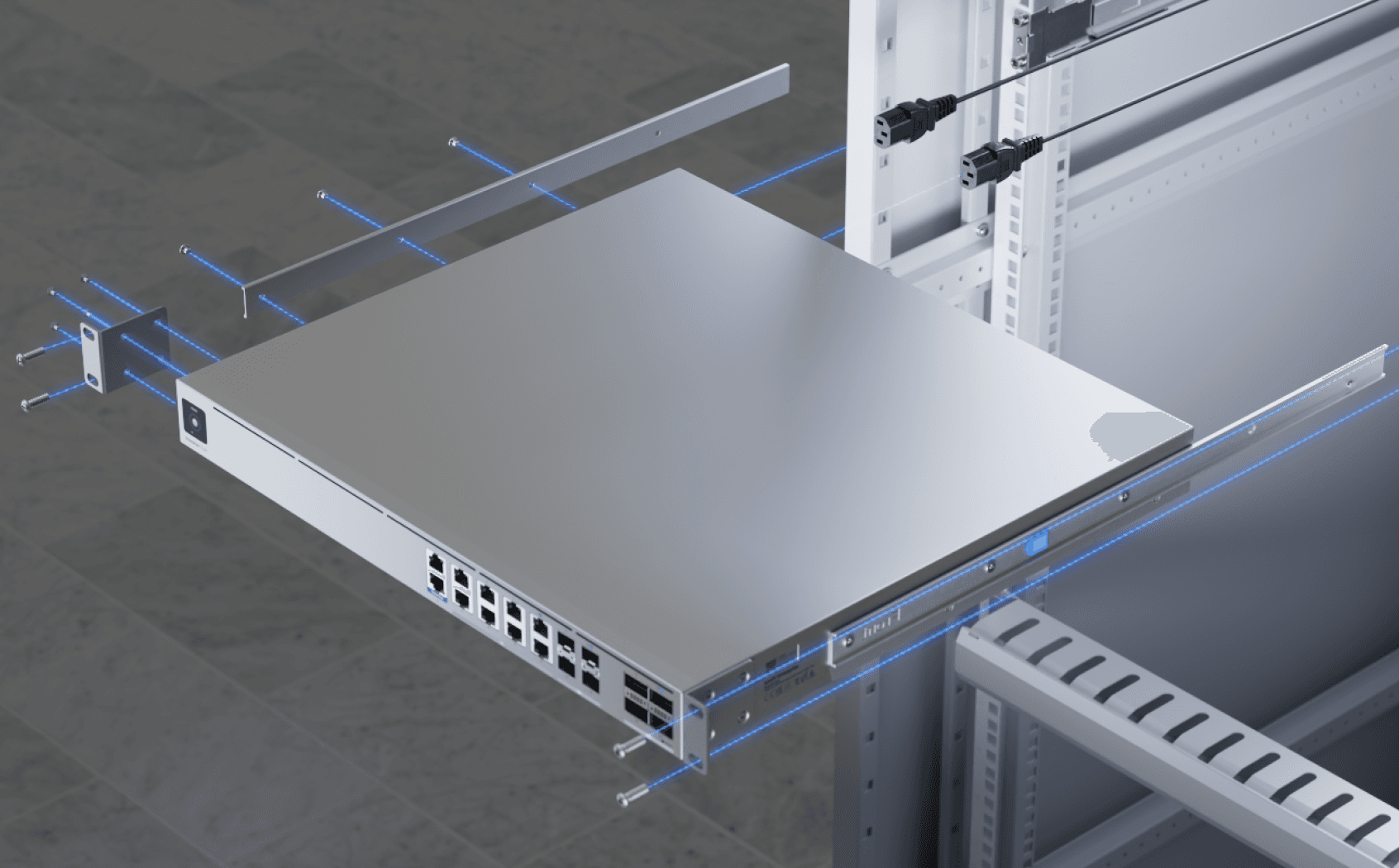 Ubiquiti Enterprise Firewall Core EF-Core 100G netwerkinterfaces