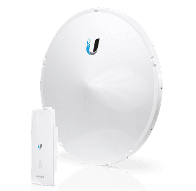 airFiber 11 High-Band Backhaul Radio with Dish Antenna