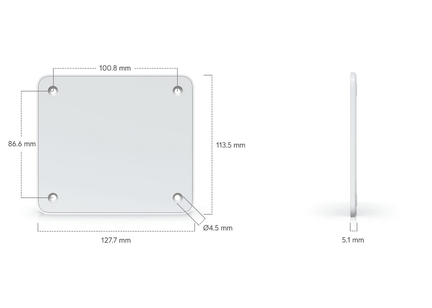 Floating Mount 17 cm