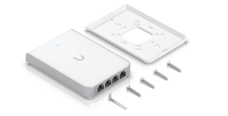 UniFi 6 In-Wall Kutu İçeriği