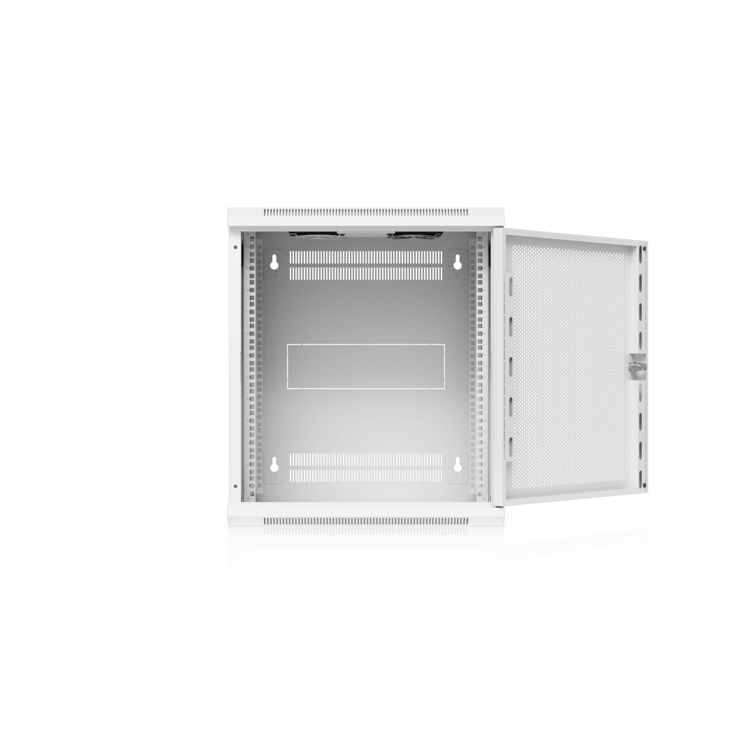 12U Rack Cabinet, 450 mm, Perforated Door