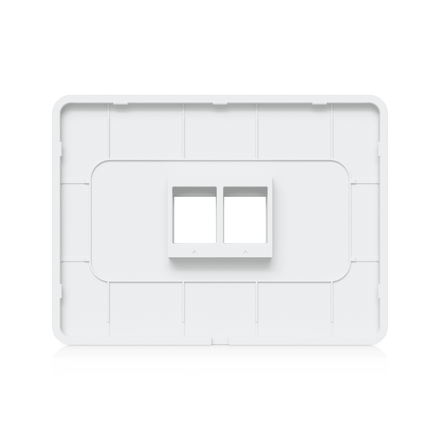 Universal Paintable Keystone Wall Plate, 4-Pack