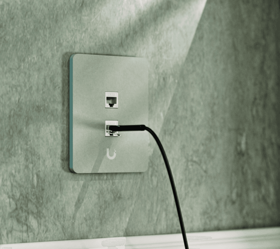 Universal Paintable Keystone Wall Plate, 4-Pack