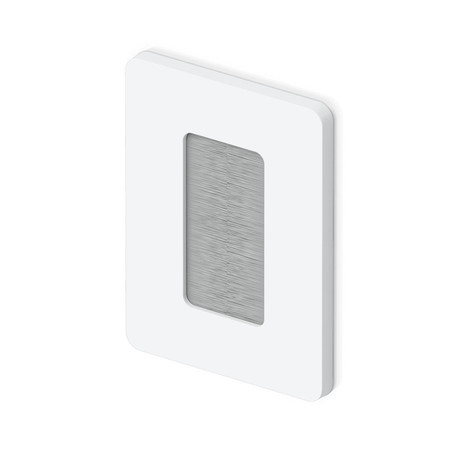 Universal Paintable Passthrough Wall Plate, 2-Pack