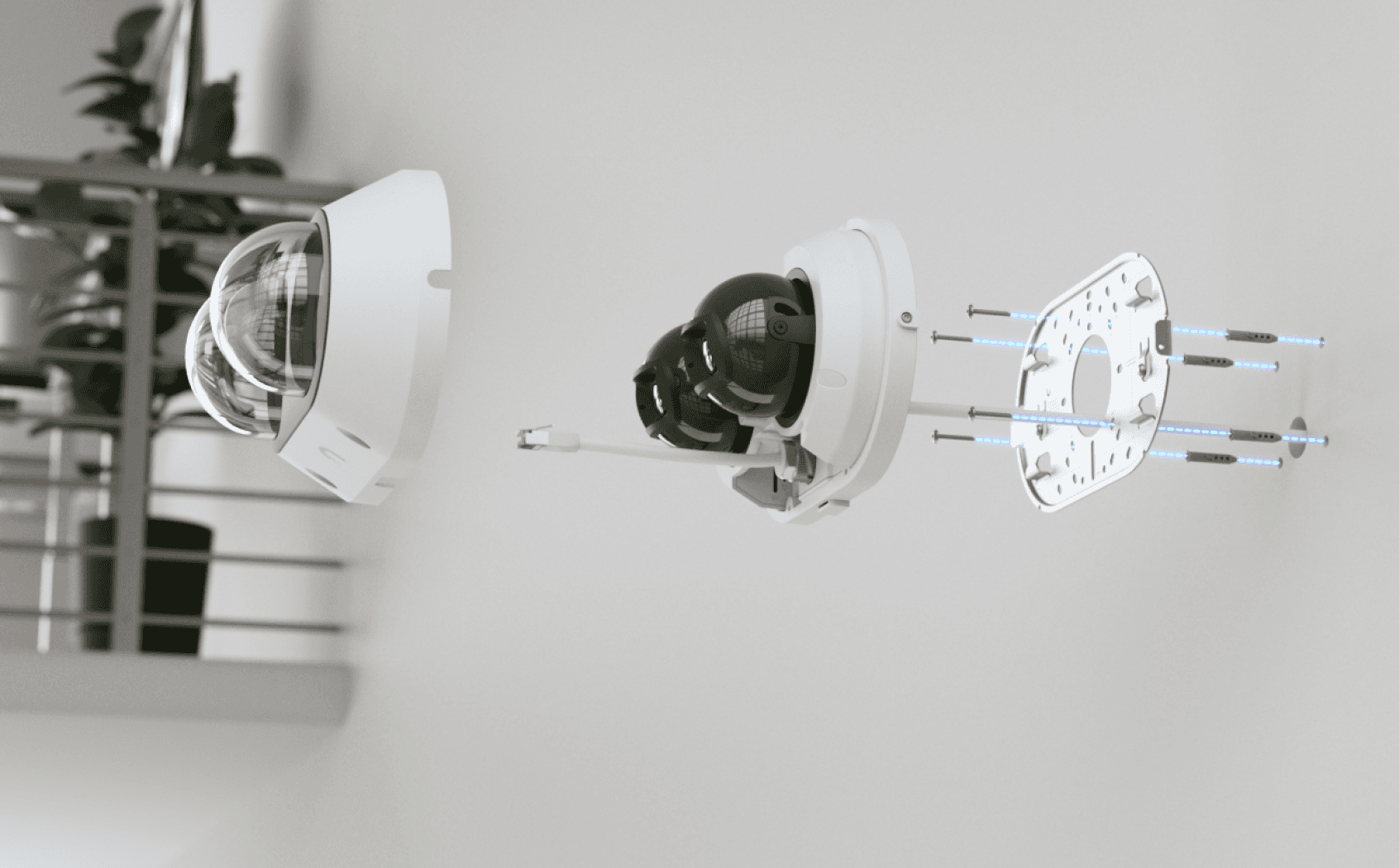 Ubiquiti AI Multi Sensor 2 UVC-AI-MS-2-W – toepassingsvoorbeeld