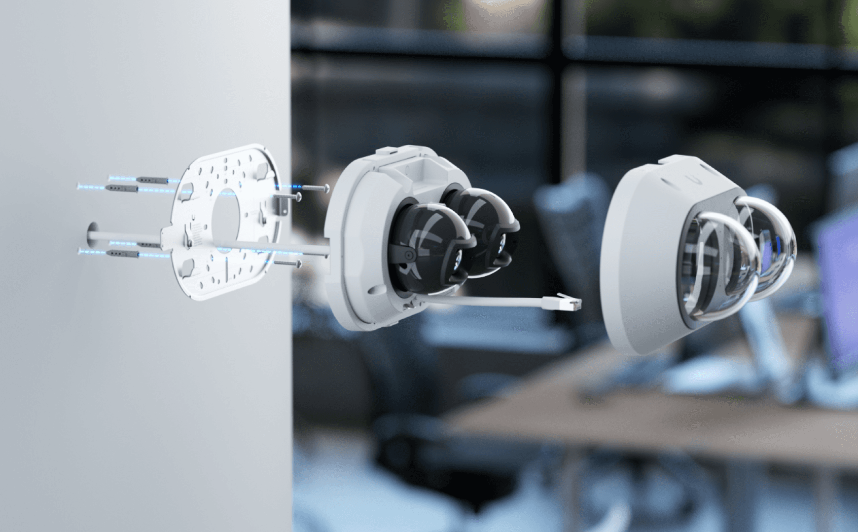 Ubiquiti AI Multi Sensor 2 UVC-AI-MS-2-W – montageopbouw aan de wand