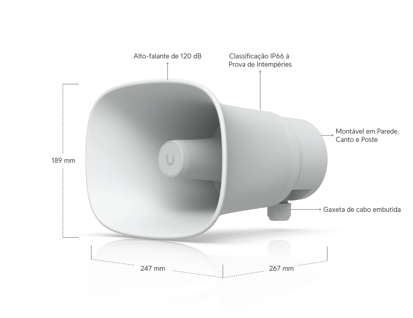 Alto-Falante AI Horn