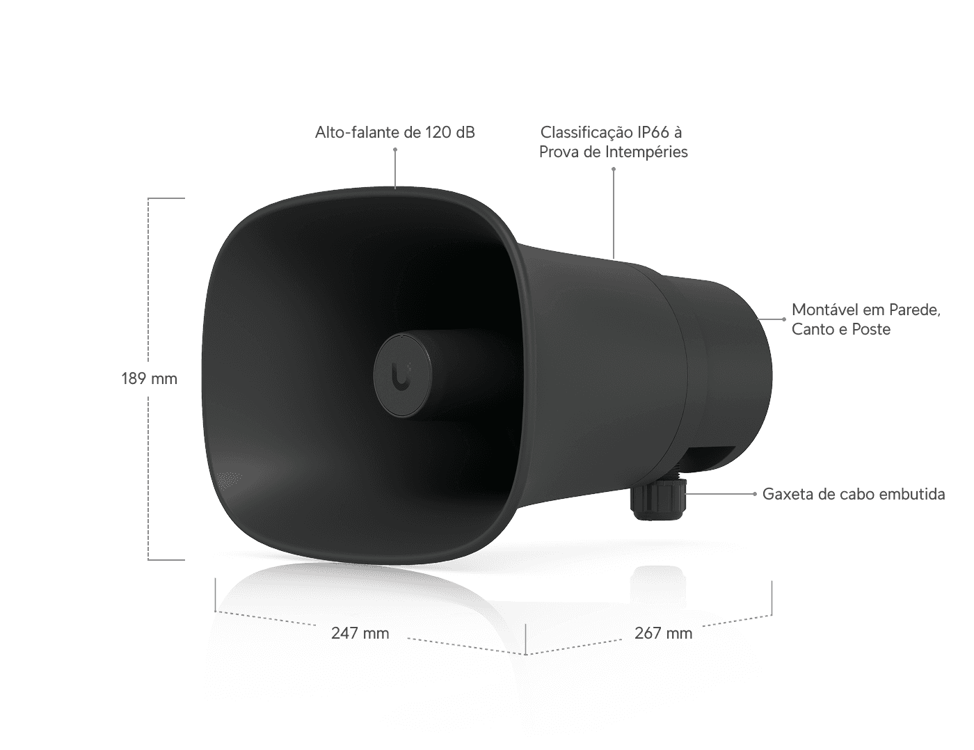 Alto-Falante AI Horn
