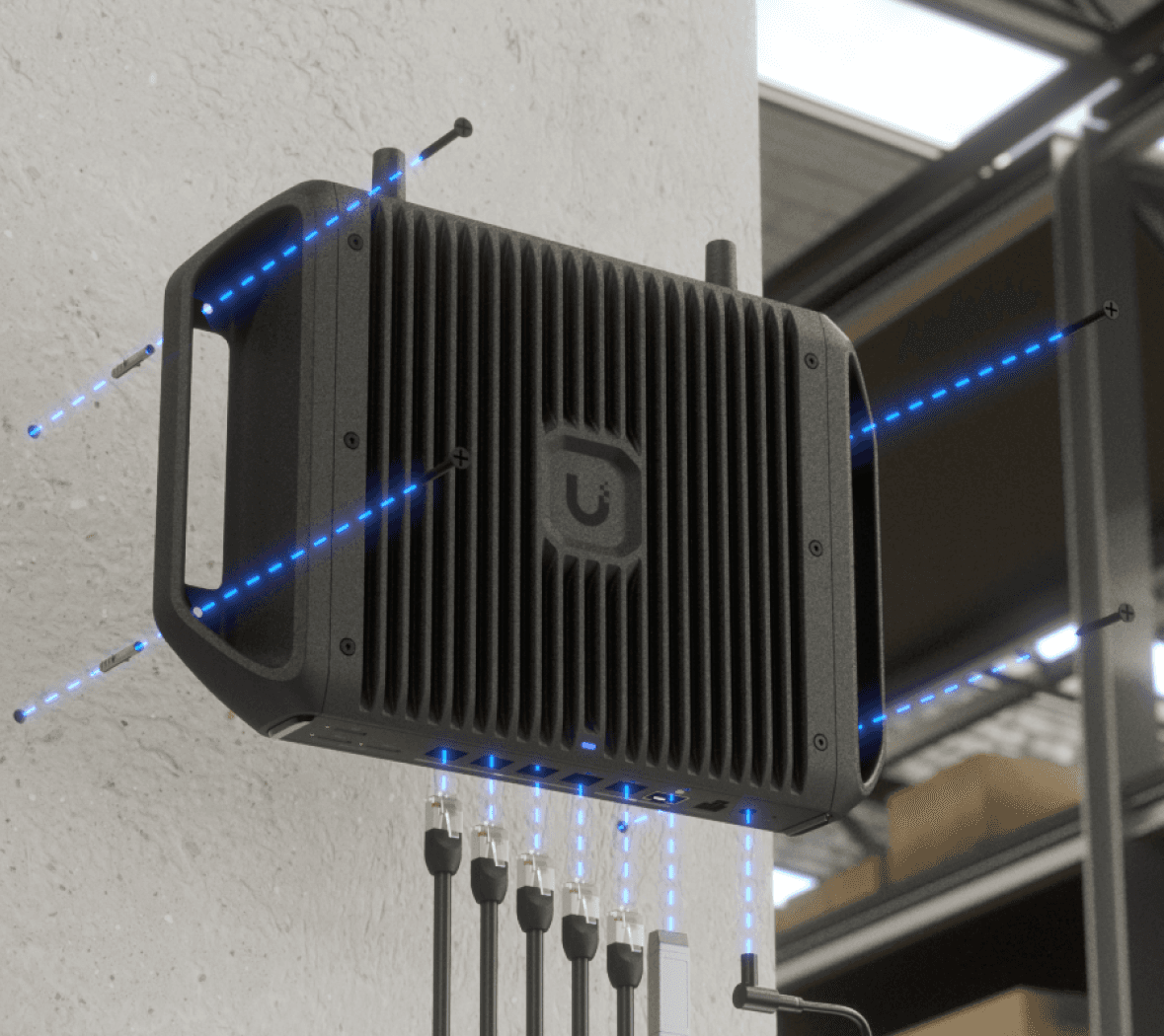 Cloud Gateway Industrial achterkant