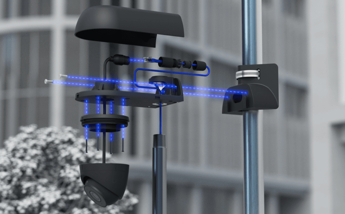 Ubiquiti UACC-Camera-AM paalmontage