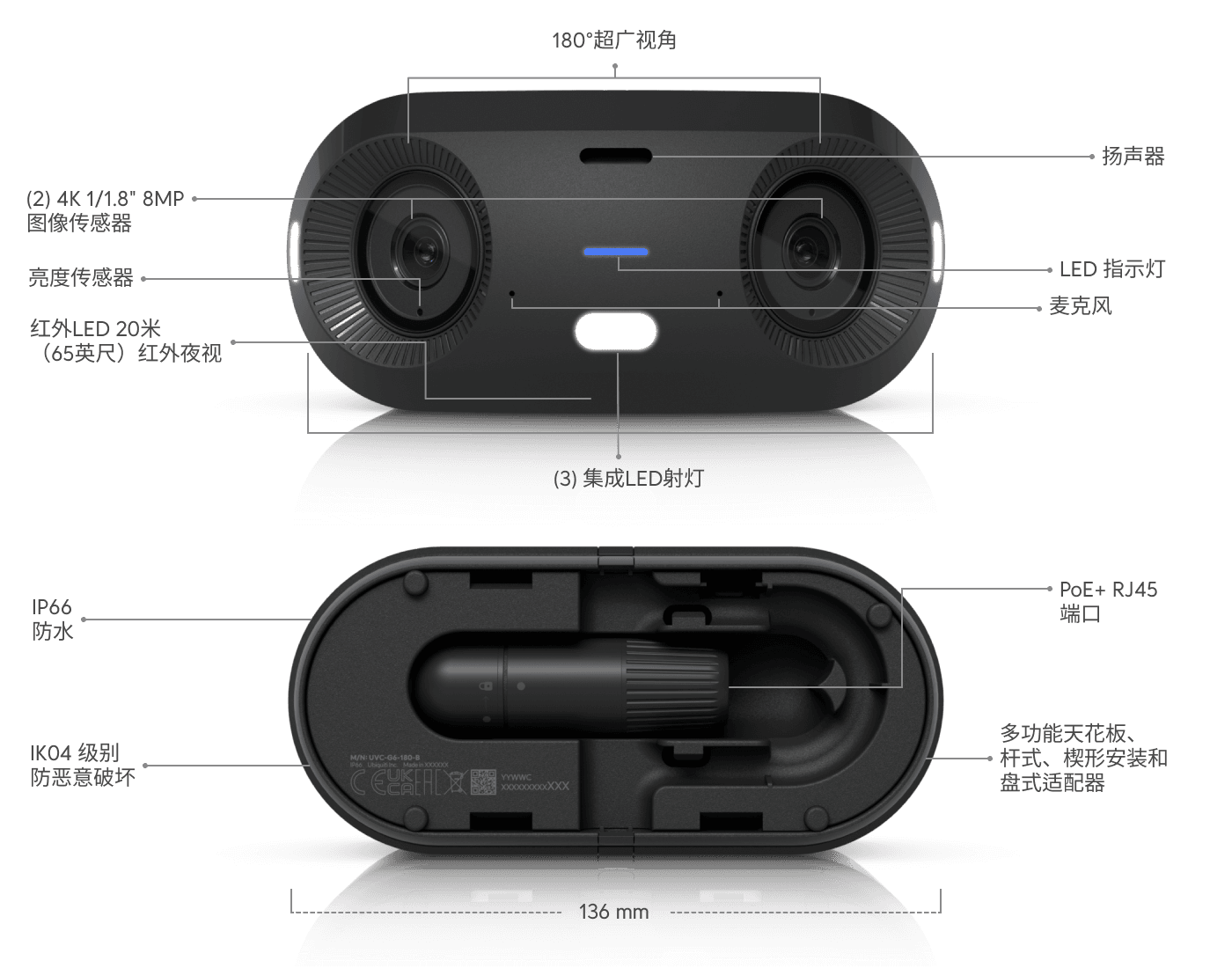 Camera G6 180
