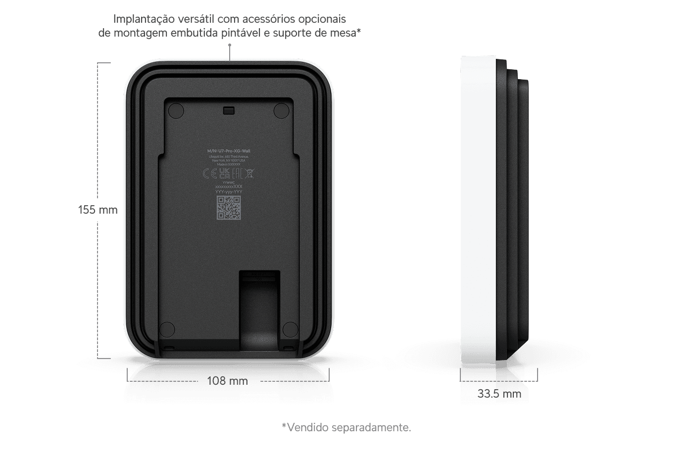 Ponto de Acesso U7 Pro XG Wall