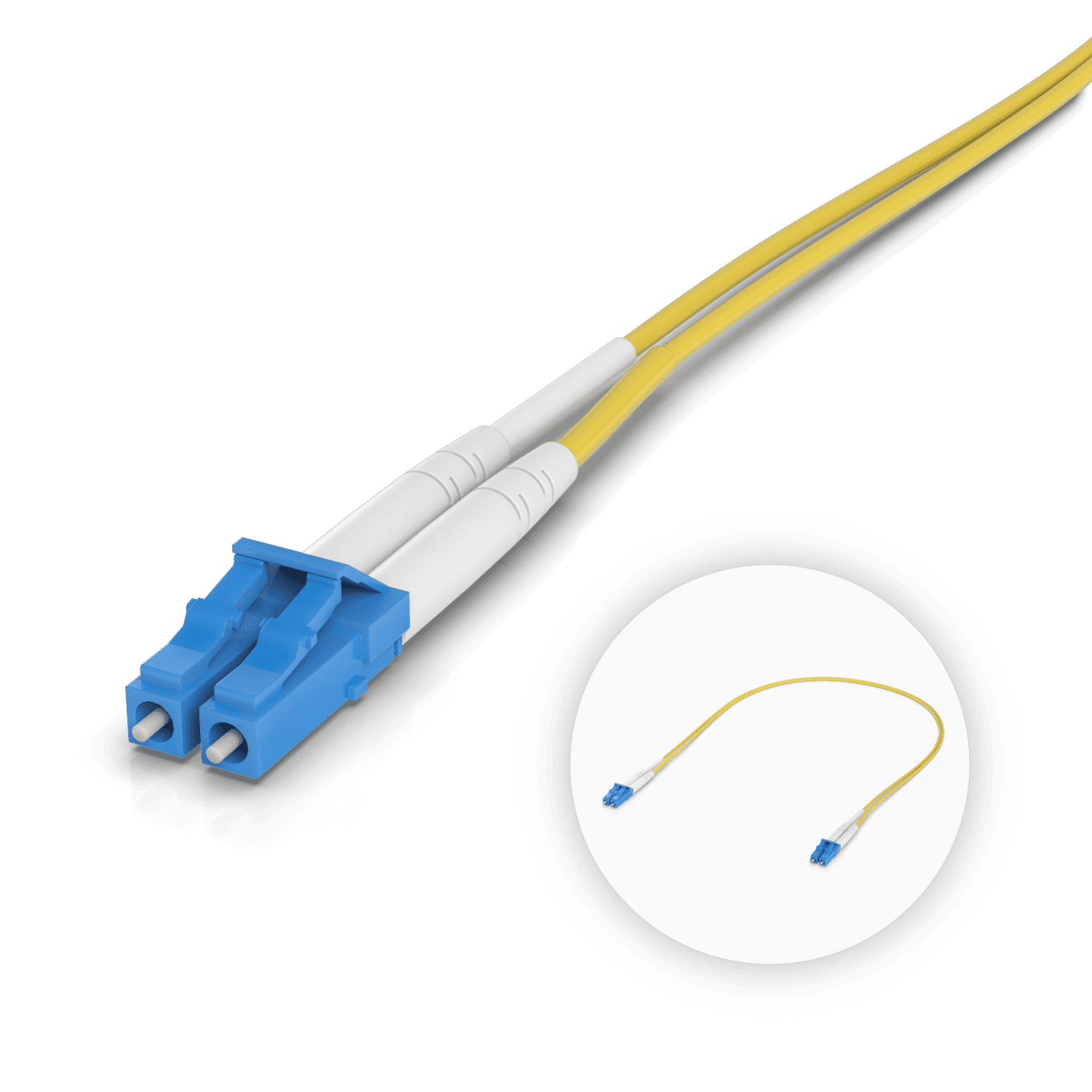 OS2 Duplex LC UPC Fiber Patch Cable