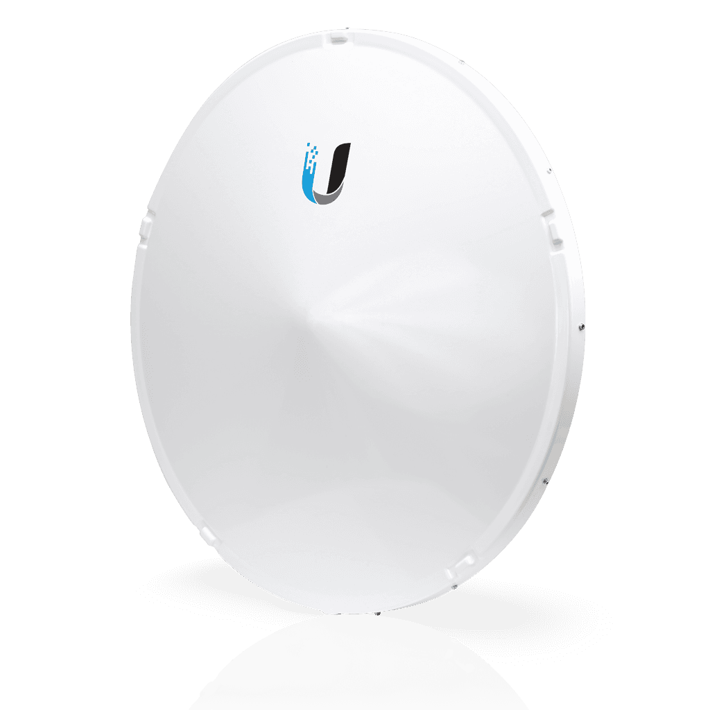 airFiber 11 GHz Low-Band Backhaul Radio with Dish Antenna