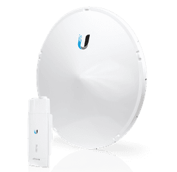 airFiber 11 GHz Low-Band Backhaul Radio with Dish Antenna