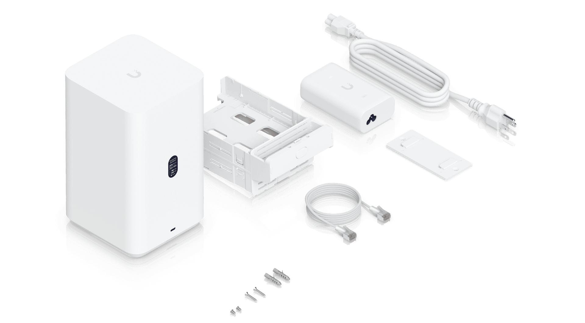 Ubiquiti UNAS-2 Beyaz Kutu İçeriği
