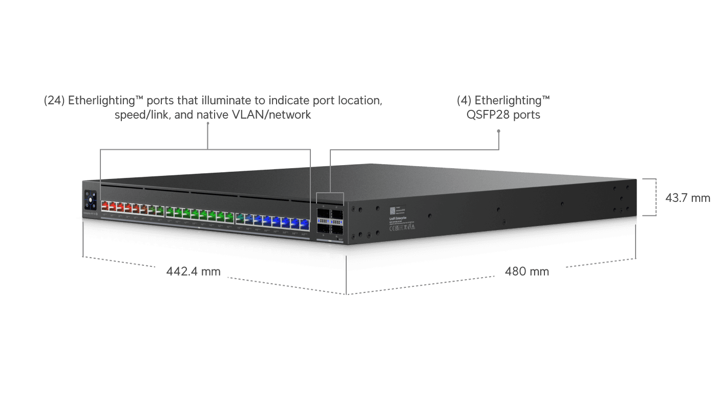 Switch Enterprise Audio/Video XG 24 PoE