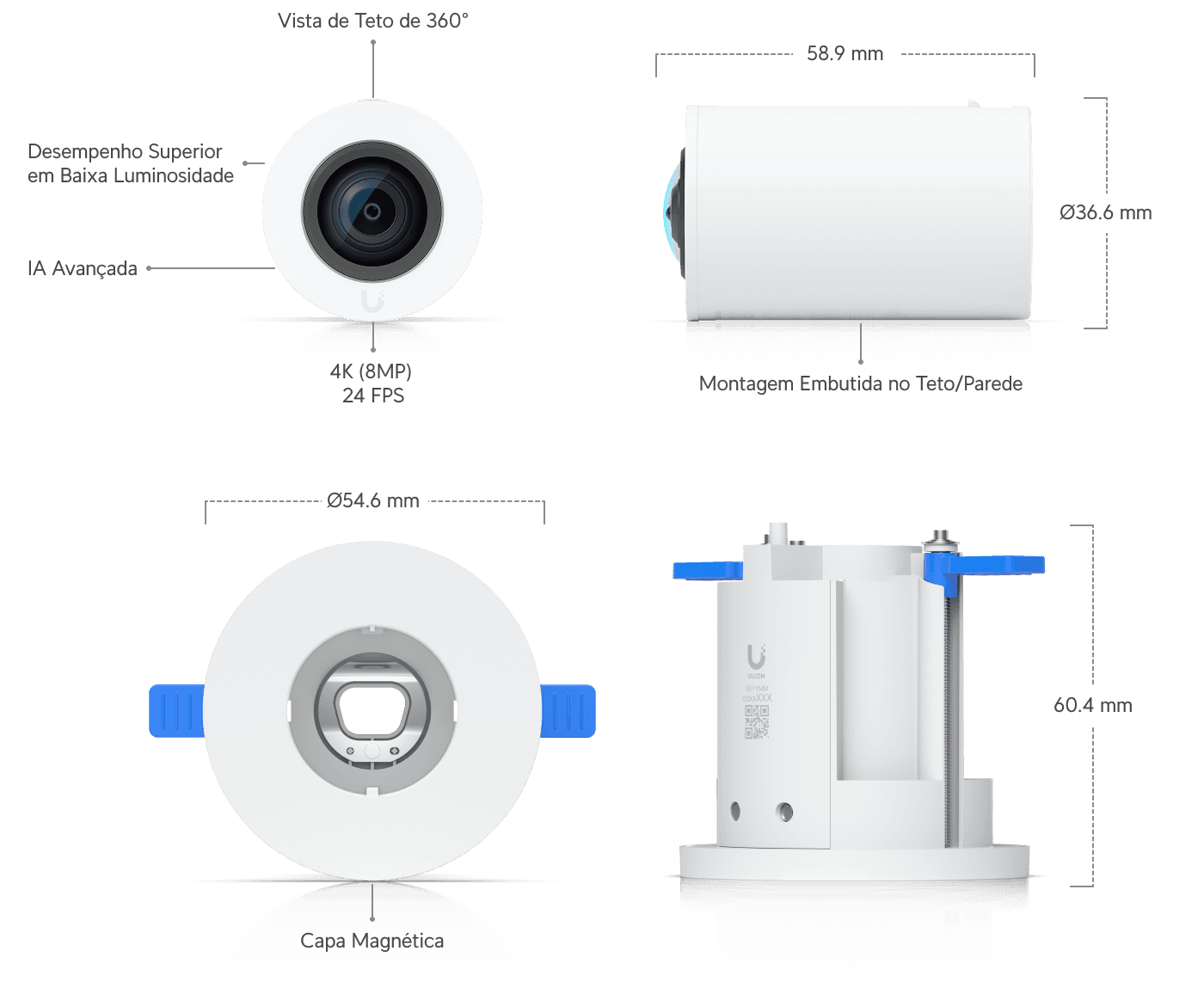 Câmera AI Theta Pro