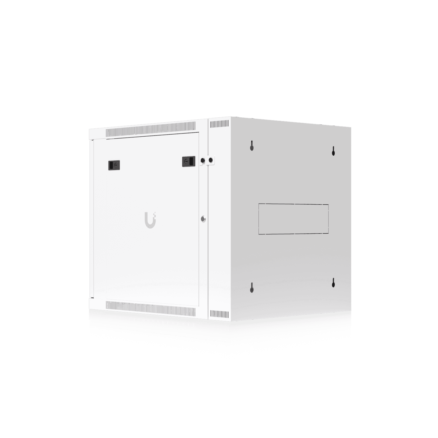 12U Rack Cabinet, Swing, Glass Door