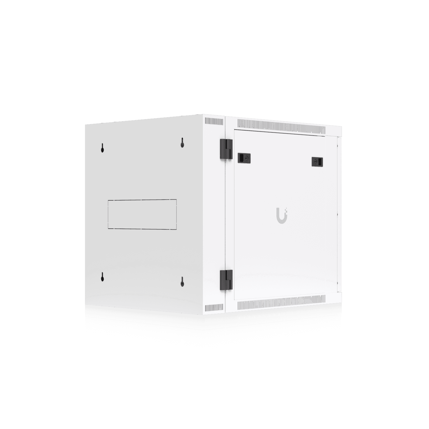 12U Rack Cabinet, Swing, Glass Door