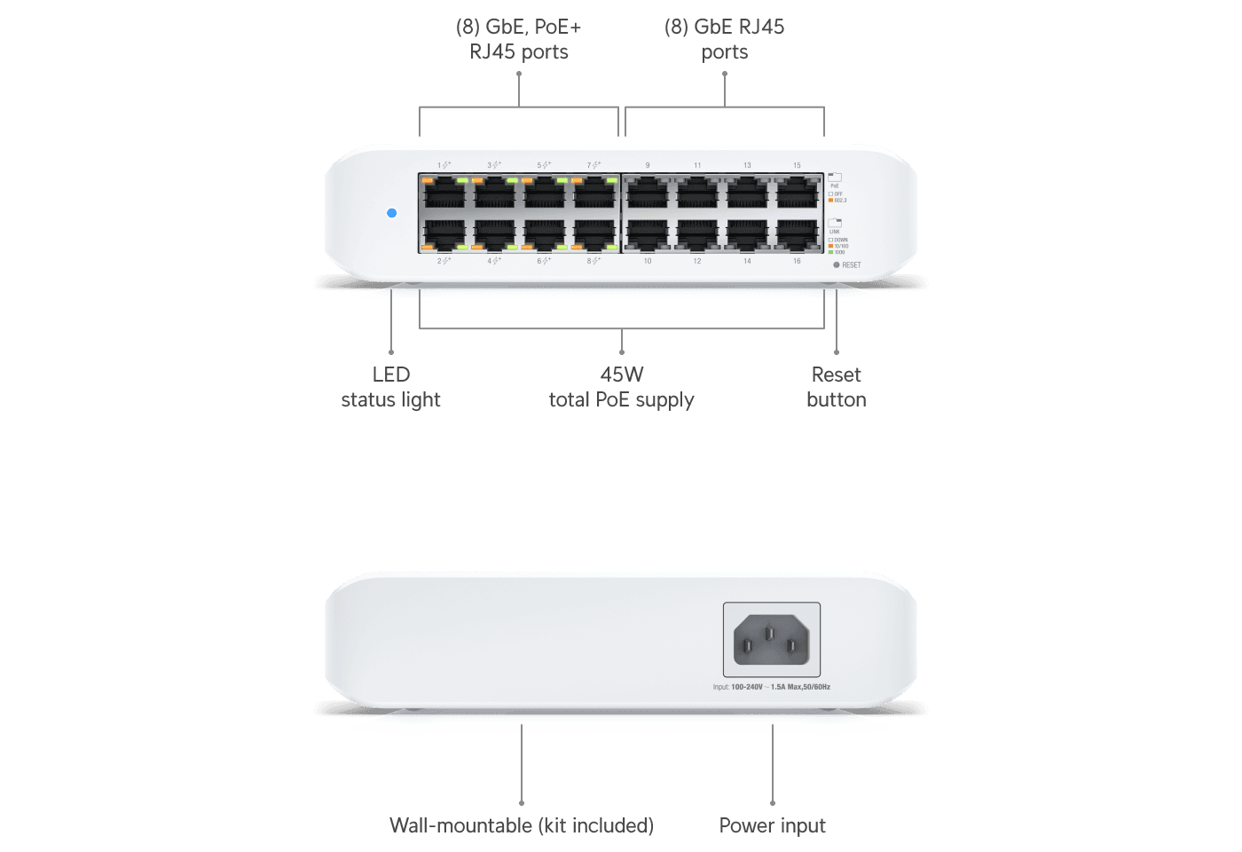 Switch Lite 16 PoE