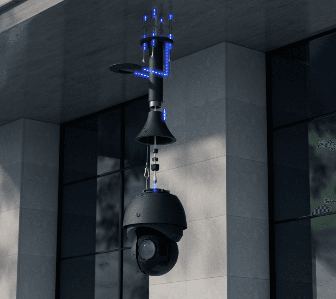 AI PTZ Precision Pendant Mount