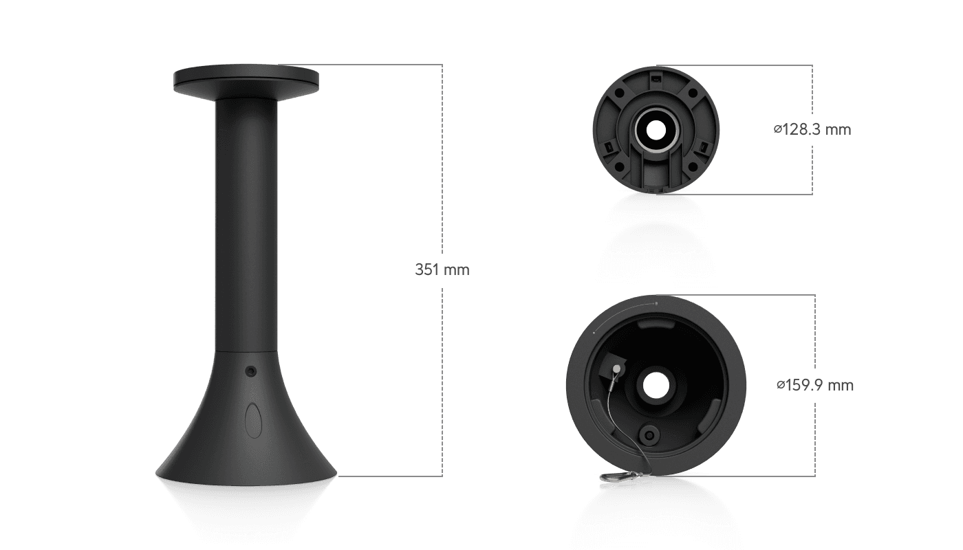 AI PTZ Precision Pendant Mount