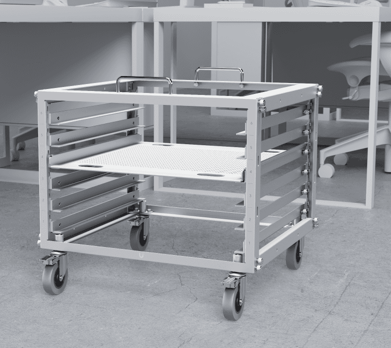 Toolless Mini Rack Shelf (Fixed)