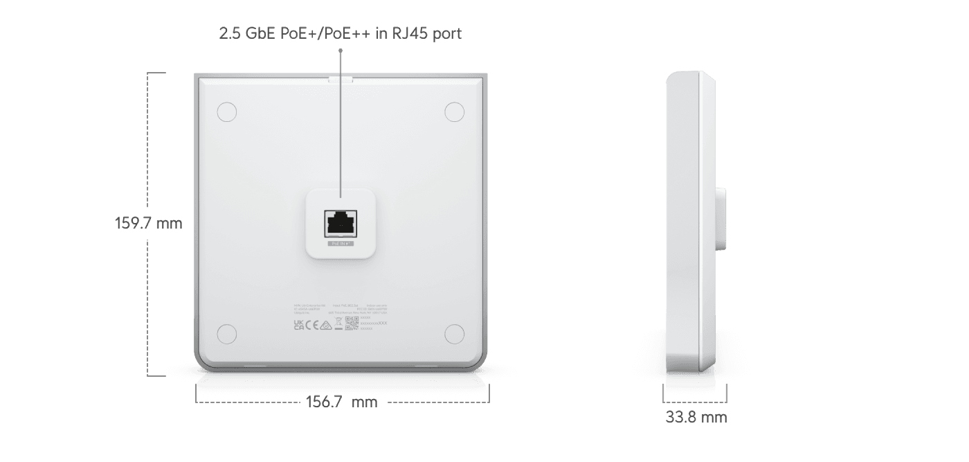 Access Point U6 Enterprise In-Wall