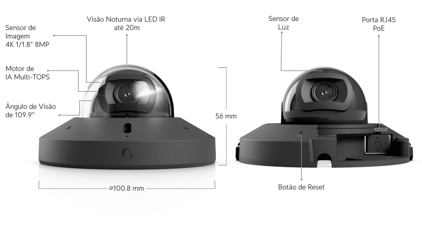 Câmera G6 Mini Dome