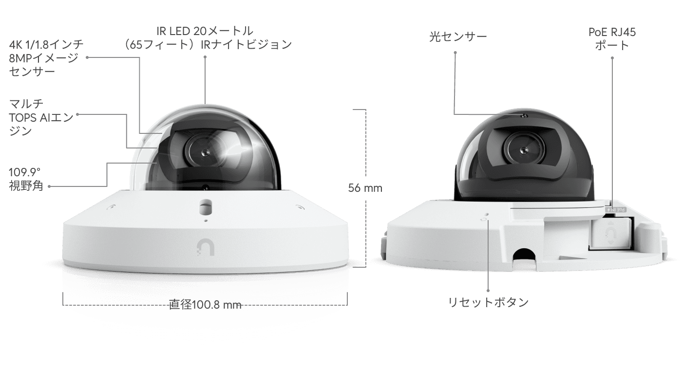 カメラ G6 Mini Dome