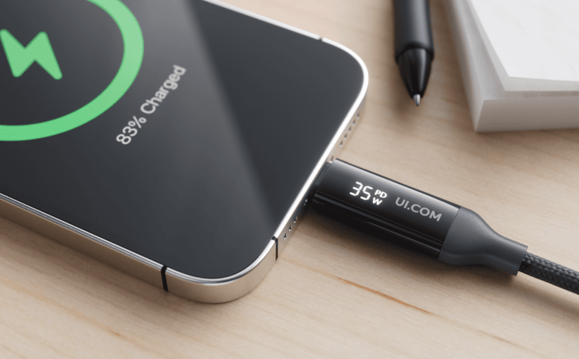 USB-C Cable with Charge Display