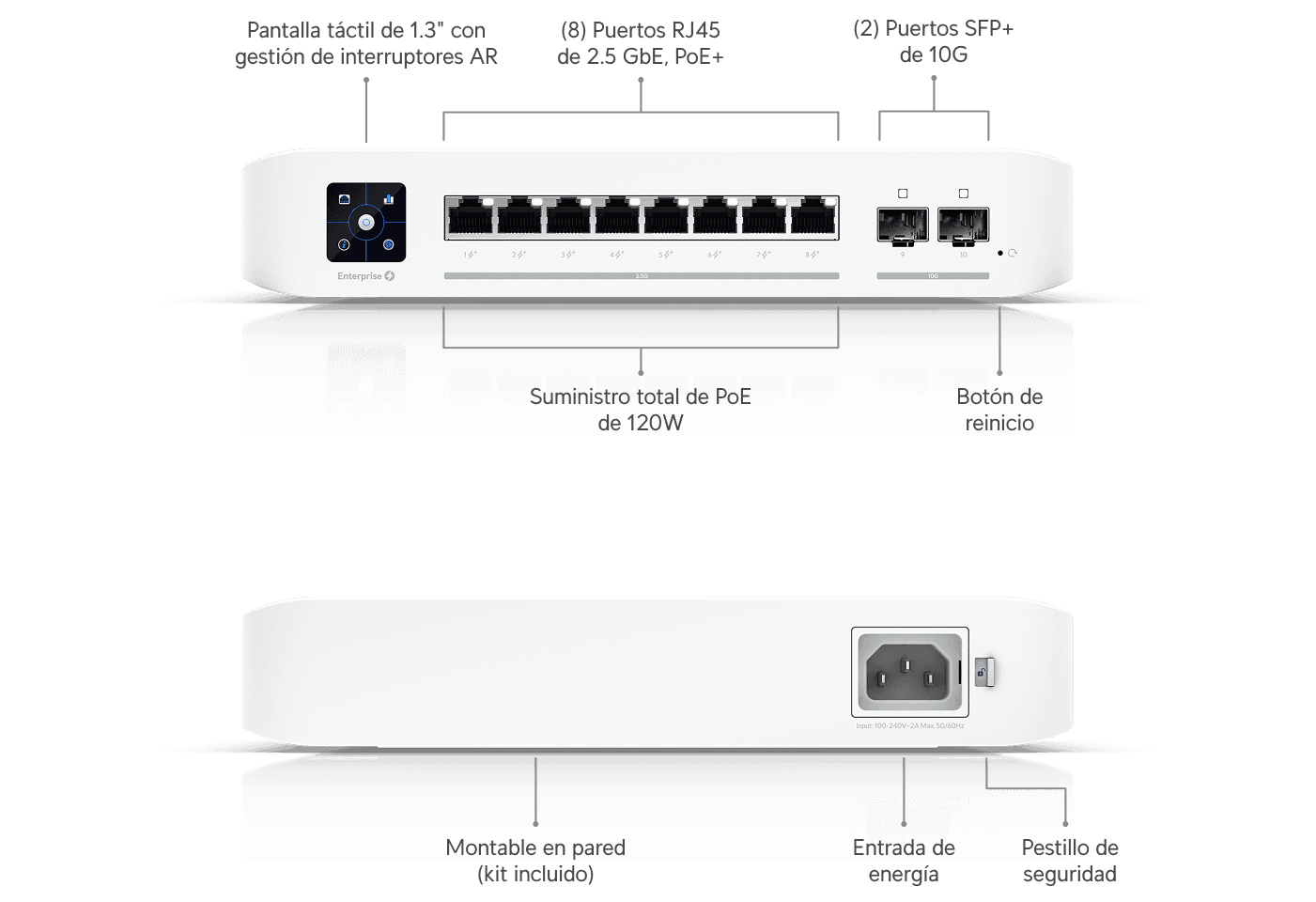 Switch Enterprise 8 PoE