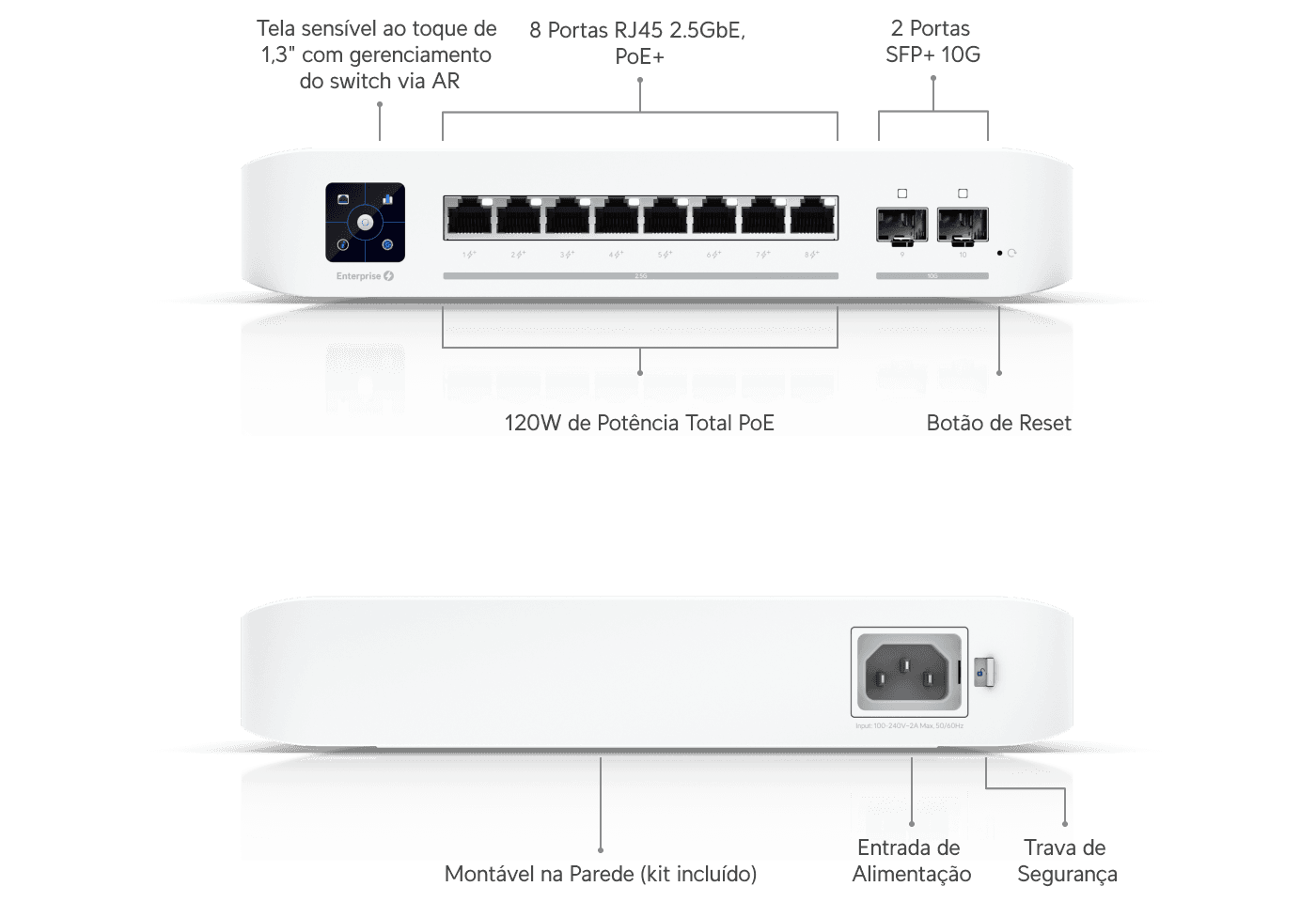 Switch Enterprise 8 PoE