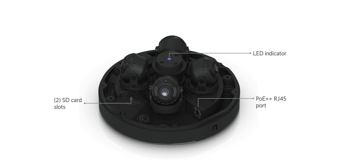 Multi Sensor Camera Small Camera AI Multi Sensor 4 - Ubiquiti Store