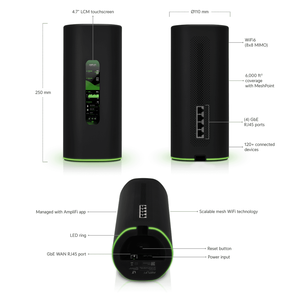 Alien Router Setup AmpliFi Alien Router and MeshPoint - Ubiquiti Store