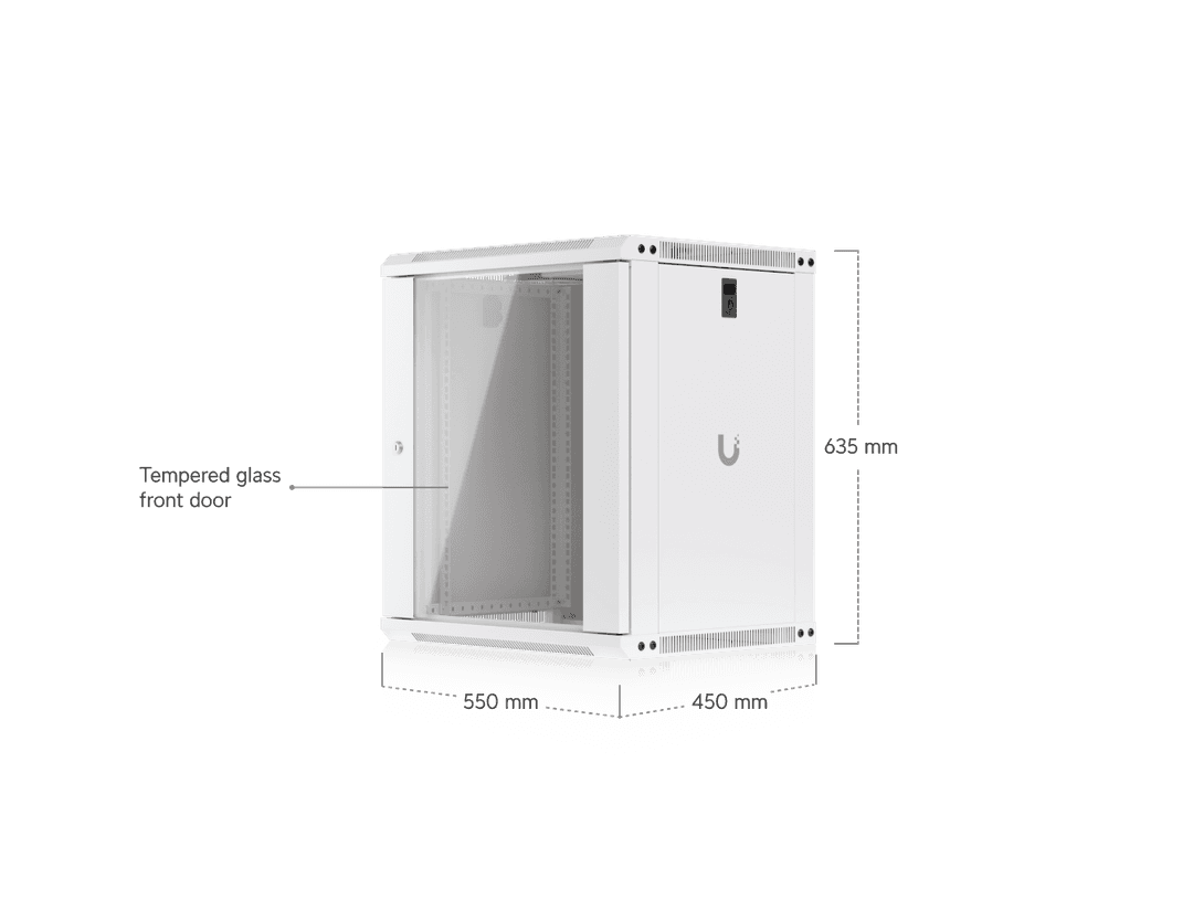 UniFi 12U Rack Cabinet - Tech Specs