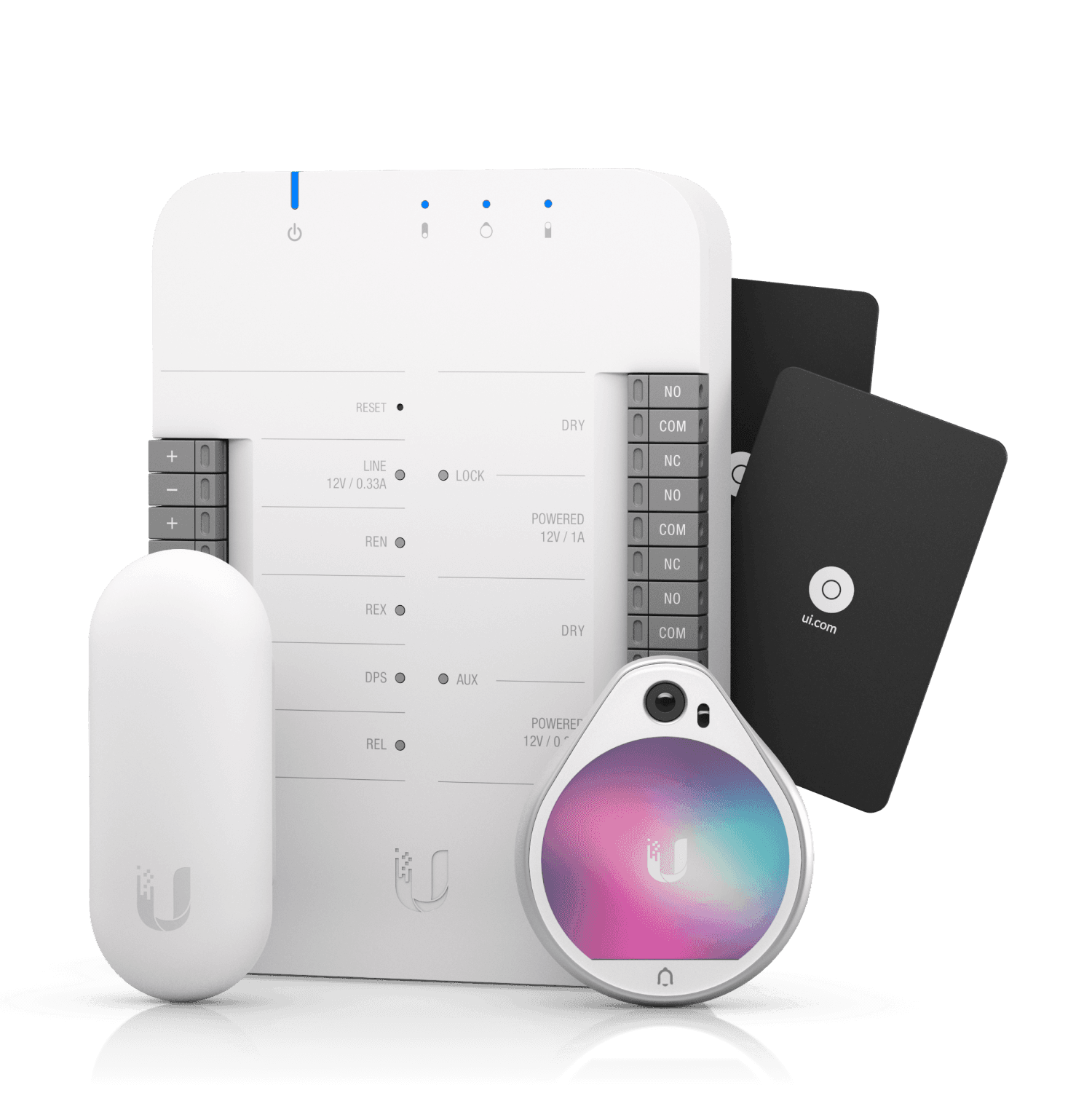 Accessoire Réseau Ubiquiti UISP G2 - Lecteur De Commande D'accès De Base - Blanc/Noir