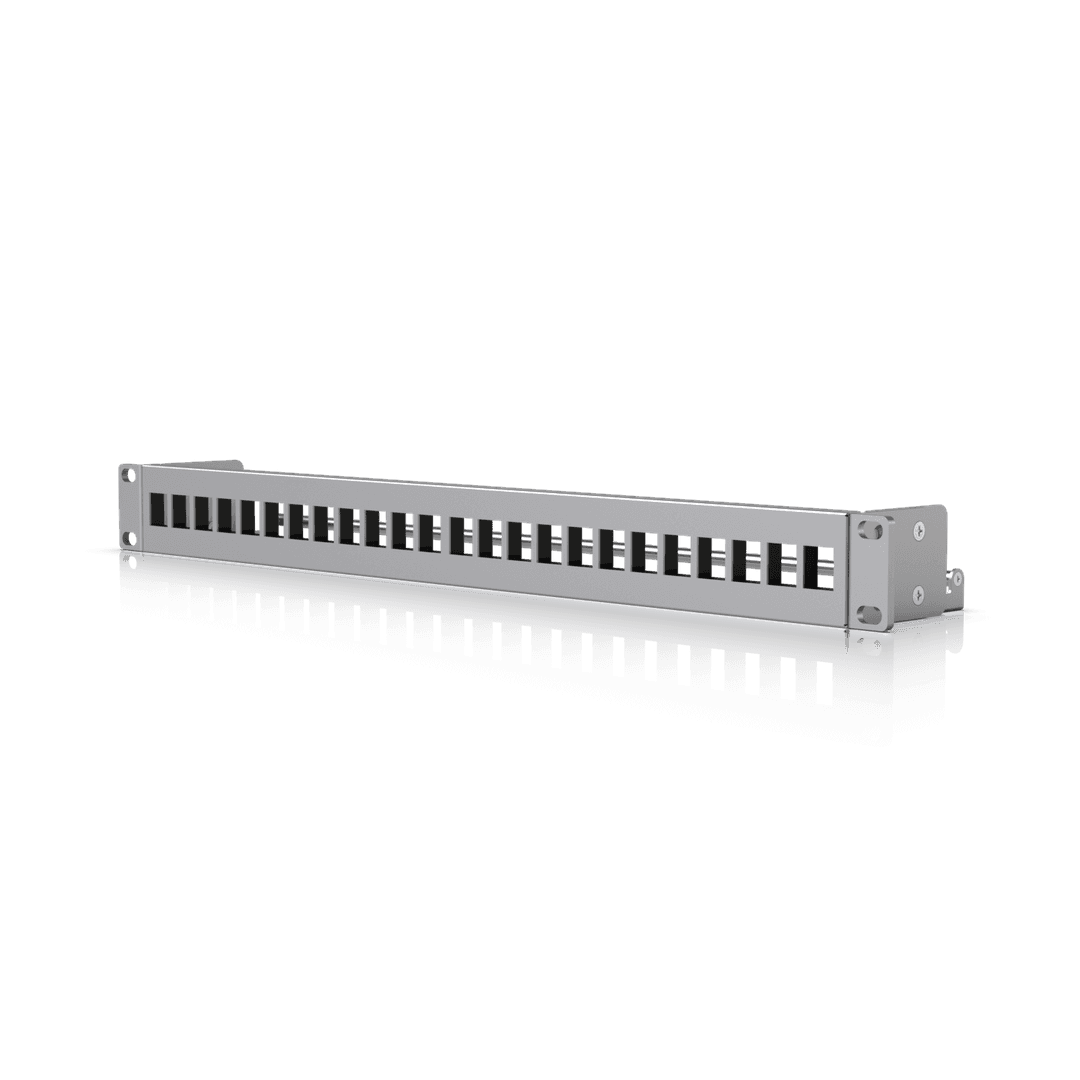 24-Port Blank Keystone Patch Panel - Ubiquiti Store