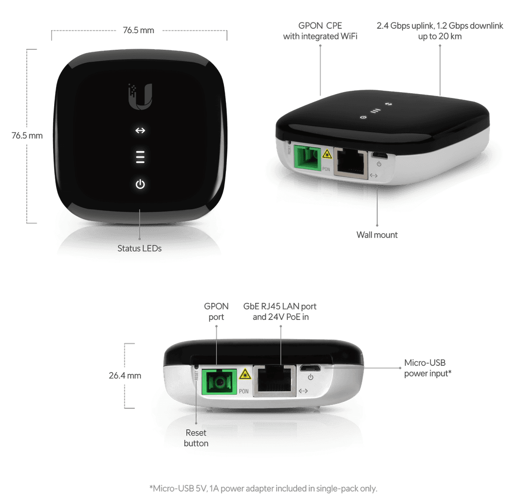 UISP Fiber Loco - Tech Specs