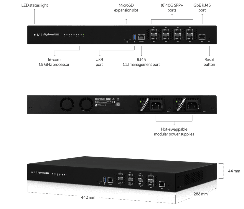 EdgeRouter Infinity - Ubiquiti Store